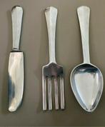Metalen  ophang sier: mes,vork,lepel, Ophalen of Verzenden, 25 tot 50 cm, Minder dan 50 cm, Minder dan 100 cm