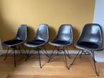 Eames Herman Miller Side chairs DSR, Metaal, Vier, Gebruikt, Vintage