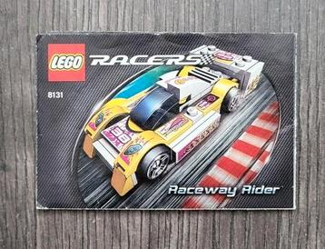 Lego Racers 8131 Raceway Rider Instructie  beschikbaar voor biedingen
