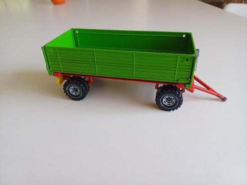 Siku trailer kantelbaar prima staat, Hobby en Vrije tijd, Modelauto's | 1:32, Gebruikt, Tractor of Landbouw, SIKU, Ophalen of Verzenden