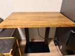 Bureau/hoge tafel/bartafel echt mango hout, Huis en Inrichting, Tafels | Statafels, Ophalen, Zo goed als nieuw
