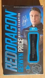 Dartpijlen darts 24 gram Gerwyn Price Black 90% tungsten, Sport en Fitness, Darts, Ophalen of Verzenden, Zo goed als nieuw, Pijlen