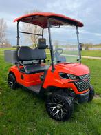 Elektrische golfkar met laadbak, Sport en Fitness, Golf, Ophalen, Gebruikt, Golfkar, Overige merken