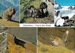Dieren van de Alpen, 5-luik., 1940 tot 1960, Gelopen, Overige soorten, Verzenden