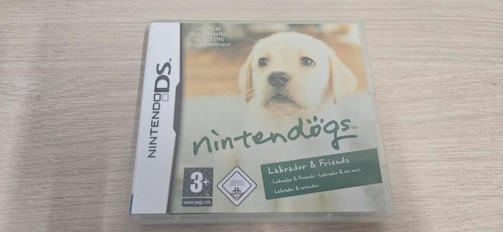 Nintendogs Labrador & Friends, Spelcomputers en Games, Games | Nintendo DS, Zo goed als nieuw, 1 speler, Vanaf 3 jaar, Ophalen of Verzenden