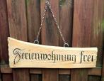 Houten wandplaat Ferienwohnung Frei, Ophalen of Verzenden