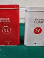 blikken douwe egberts twee stuks, Verzamelen, Ophalen of Verzenden