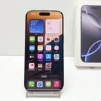 iPhone 16 pro 128GB Titanium Black - Met 3 Maanden Garantie, Telecommunicatie, Mobiele telefoons | Apple iPhone, Zo goed als nieuw