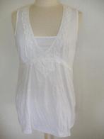 STREET ONE top wit maat 42, Kleding | Dames, Tops, Wit, Ophalen of Verzenden, Zo goed als nieuw, Zonder mouw