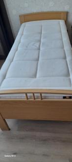 Eenpersoons matras 90x200, Ophalen, 90 cm, Eenpersoons, Wit