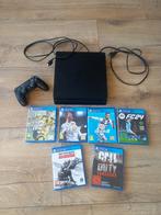 Playstation 4 + 1 controller + 6 spellen, Ophalen, Met 1 controller, Original, Gebruikt