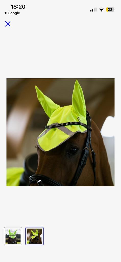 Nieuw Fluorescerend geel oornetje!!, Dieren en Toebehoren, Paarden en Pony's | Hoofdstellen en Tuigage, Nieuw, Overige soorten