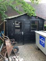 Tuinhuis antraciet (gedemonteerd), Tuin en Terras, Ophalen, 200 tot 400 cm, Tuinhuis, 250 tot 500 cm