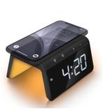 Caliber HCG019QI-BA digital clock and charger, Witgoed en Apparatuur, Wekkers, Ophalen of Verzenden, Zo goed als nieuw