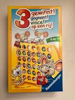 Drie op ern rij ‘muizen’ spel Ravensburger, Hobby en Vrije tijd, Gezelschapsspellen | Bordspellen, Ophalen of Verzenden, Zo goed als nieuw