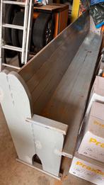 Originele kerkbank voor bij de eettafel, Huis en Inrichting, Ophalen, Gebruikt, Vijf personen of meer, 200 cm of meer