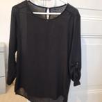 Zwarte blouse/top, Ophalen of Verzenden, Atmosphere, Lange mouw, Zo goed als nieuw