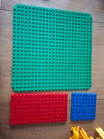3 Lego Bouwplaten: Groen, Blauw & Rood, Kinderen en Baby's, Speelgoed | Duplo en Lego, Ophalen of Verzenden, Zo goed als nieuw