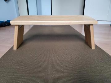 Houten inklapbaar meditatiekrukje  beschikbaar voor biedingen