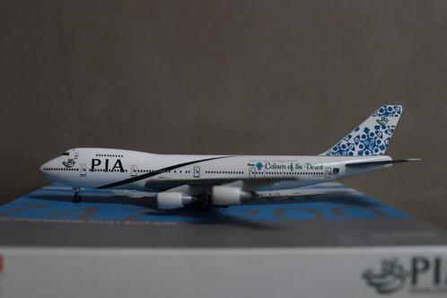 Dragon Wings: Boeing 747-200 PIA 1/400 met OVP, Verzamelen, Luchtvaart en Vliegtuigspotten, Zo goed als nieuw, Schaalmodel, Ophalen of Verzenden