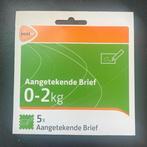 Compleet boekje 5 aangetekende brief tot 2 kg PostNL, Verzenden, Na 1940, Postfris