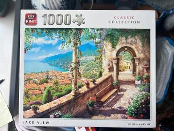 Puzzel King 'Lake View' 1000 stukjes beschikbaar voor biedingen
