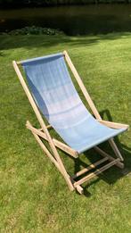 Weltevree schommelstoel strandstoel ligstoel, Ophalen, Gebruikt, Hout, Inklapbaar