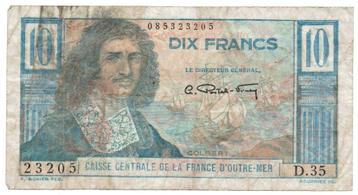 10 Francs 1947 - Frans Equatoriaal Afrika