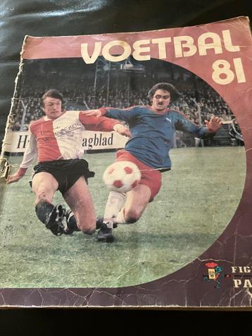 Panini Voetbal '81 niet compleet beschikbaar voor biedingen