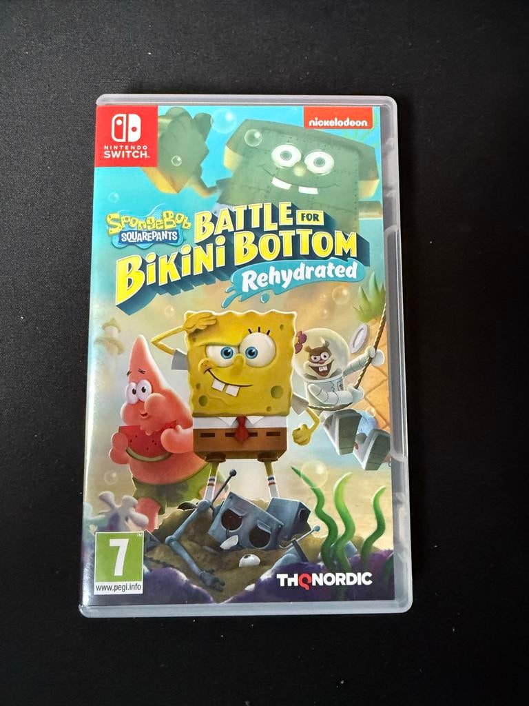 Spongebob Battle for Bikini Bottom Rehydrated - Switch, Spelcomputers en Games, Games | Nintendo Switch, Ophalen of Verzenden
