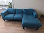 Pronto Tazzo Petrol bank met longchair, 230 x 145, Huis en Inrichting, Banken | Complete zithoeken, Ophalen, Gebruikt