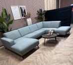 ZGAN Montel Viano U-Bank / Hoekbank - Grijs/Blauw - 350cm, Ophalen, -, -, Moderne Montel viano u bank hoekbank blauw grijs