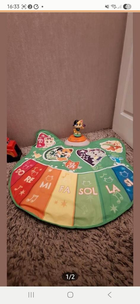 Chicco Speelkleed/Dans speelkleed met Licht & Geluid, Kinderen en Baby's, Speelgoed | Speelkleden, Zo goed als nieuw, Ophalen of Verzenden