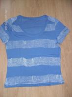 blauw wit gestreept T shirt, Kleding | Dames, T-shirts, Blauw, Ophalen of Verzenden, Zo goed als nieuw, Korte mouw