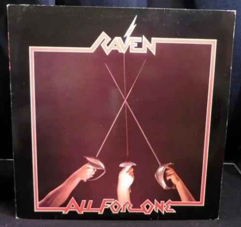 Raven - All for One (1983), Cd's en Dvd's, Vinyl | Hardrock en Metal, Gebruikt, Ophalen of Verzenden