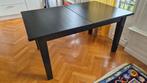 Zwarte IKEA Stornäs tafel, Huis en Inrichting, Ophalen, Gebruikt, 50 tot 100 cm, Vijf personen of meer