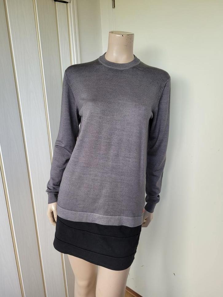 Peuterey trui wol grijs maat L, Kleding | Dames, Truien en Vesten, Zo goed als nieuw, Maat 42/44 (L), Grijs, Ophalen of Verzenden