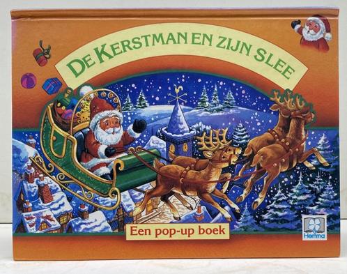 De Kerstman en zijn slee (Pop-up boek 1995), Boeken, Kinderboeken | Jeugd | onder 10 jaar, Nieuw, Ophalen of Verzenden