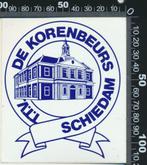 Sticker: TTV De Korenbeurs - Schiedam, Verzamelen, Stickers, Sport, Ophalen of Verzenden, Zo goed als nieuw