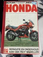 werkplaatshandboek HONDA CBX750; 13,50 Euro;, Ophalen of Verzenden, Honda