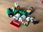 Duplo boerderij dieren met jeep, Kinderen en Baby's, Speelgoed | Duplo en Lego, Ophalen of Verzenden, Zo goed als nieuw, Duplo
