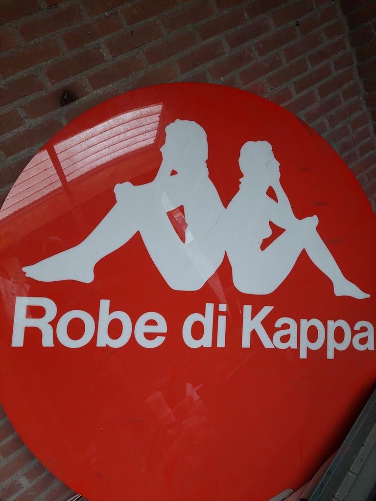 Vintage Kappa plaat, Ophalen of Verzenden, Reclamebord