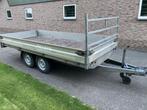 Hapert Plateauwagen aanhanger aanhangwagen tandemasser 2700, Auto diversen, Aanhangers en Bagagewagens, Gebruikt