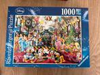 Disney Kerstpuzzel Ravensburger 1000 stukjes, Ophalen, 500 t/m 1500 stukjes, Zo goed als nieuw, Legpuzzel
