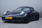 Porsche 911 TARGA 3.0 4S 420PK!, Auto's, Gebruikt, Cabriolet, 4 stoelen, Zwart