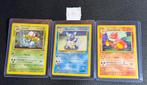 Pokémon Base Set – Ivysaur, Wartortle & Charmeleon, Ophalen of Verzenden, Zo goed als nieuw, Meerdere kaarten
