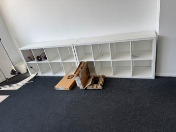 IKEA 8-vaks kast, kalkachtig wit, 22 stuks! beschikbaar voor biedingen