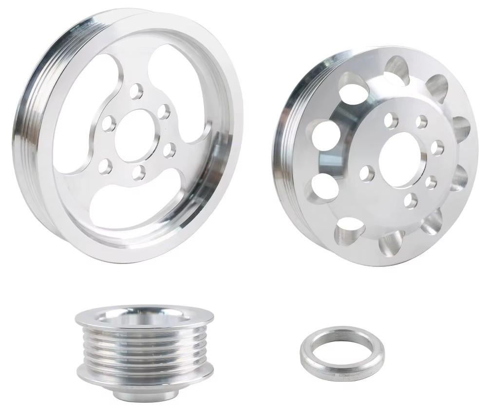 Set aluminium poelies VAG 1.8 20VT motor, Ophalen of Verzenden