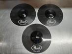 3x Pearl 12" CX200 Black series bekken cymbal bekkens, Ophalen, Drums of Percussie, Zo goed als nieuw