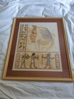 Schilderij - Egypte, Huis en Inrichting, Woonaccessoires | Lijsten, Ophalen of Verzenden, Zo goed als nieuw, 50 tot 75 cm, 50 tot 75 cm